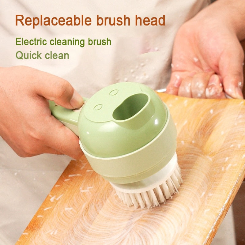 4 In1 Electric Vegetable Cutter Multifunctional Vegetable Chopper